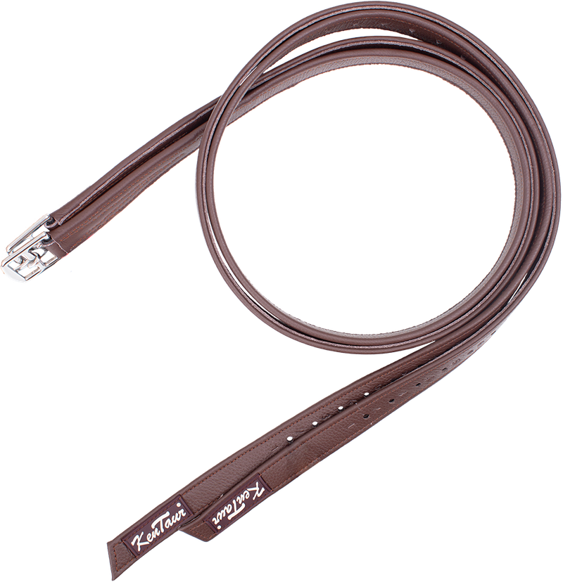HKM Staffe In Pelle Per Staffe - Set Da 2, Rinforzate, Con Fori Numerati - 2
